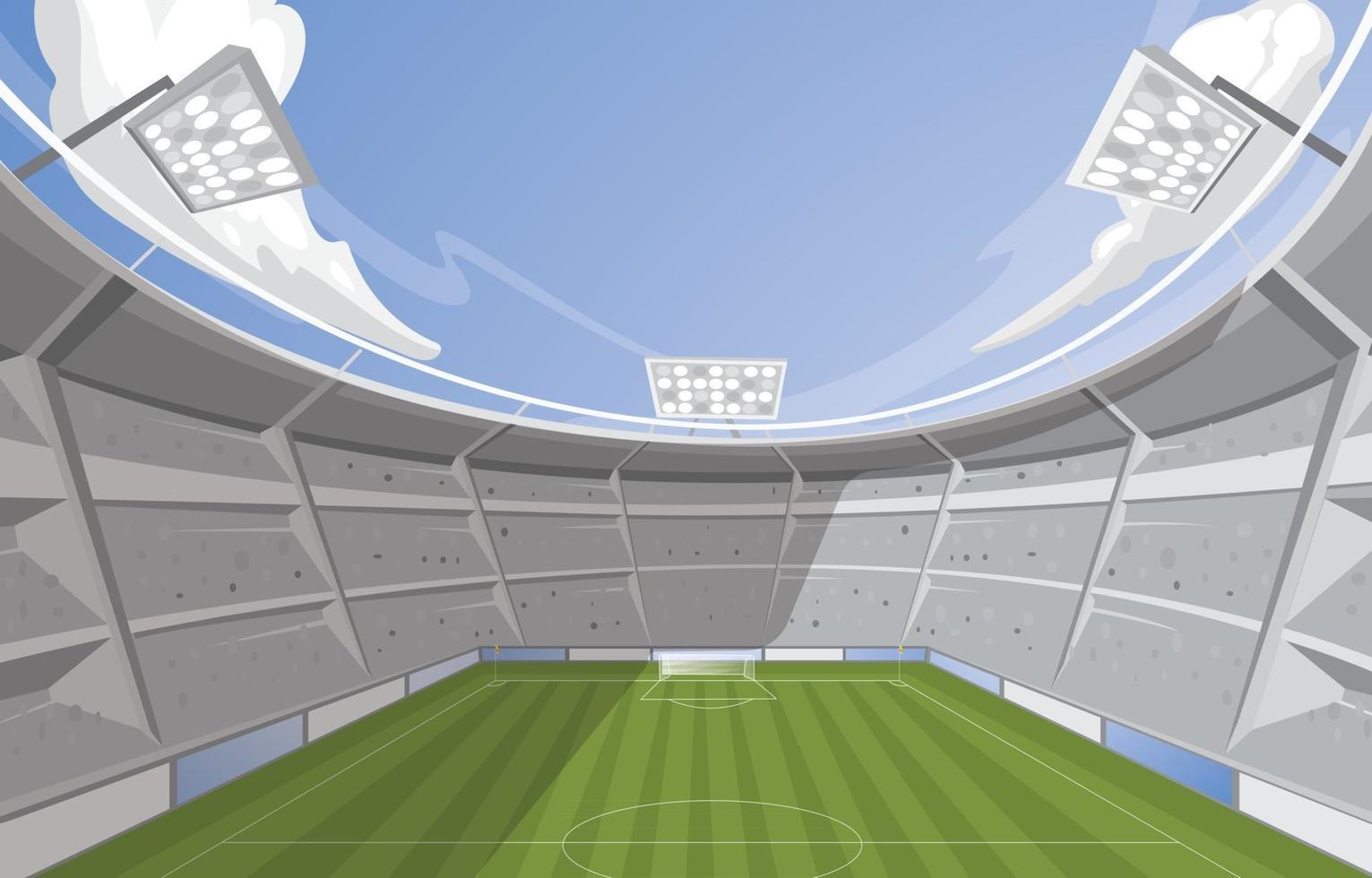 Stadium Background Concept vector