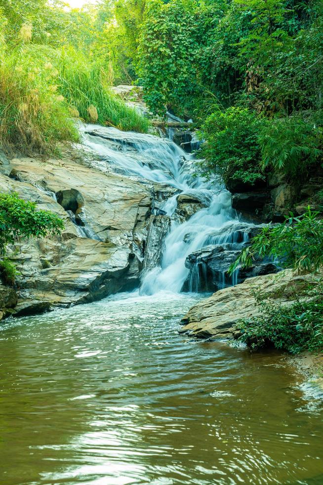 Mae Sa Waterfall in Thailand photo