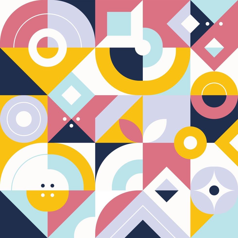 Abstract Shape Geometric Background vector
