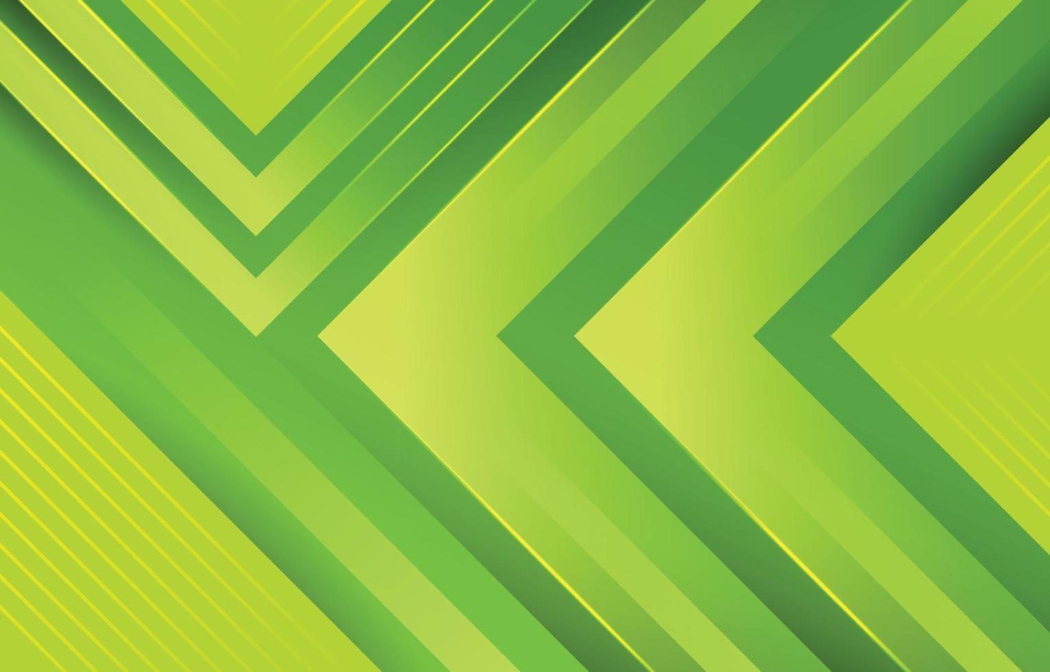 Green Abstract with Arrow Element Background vector