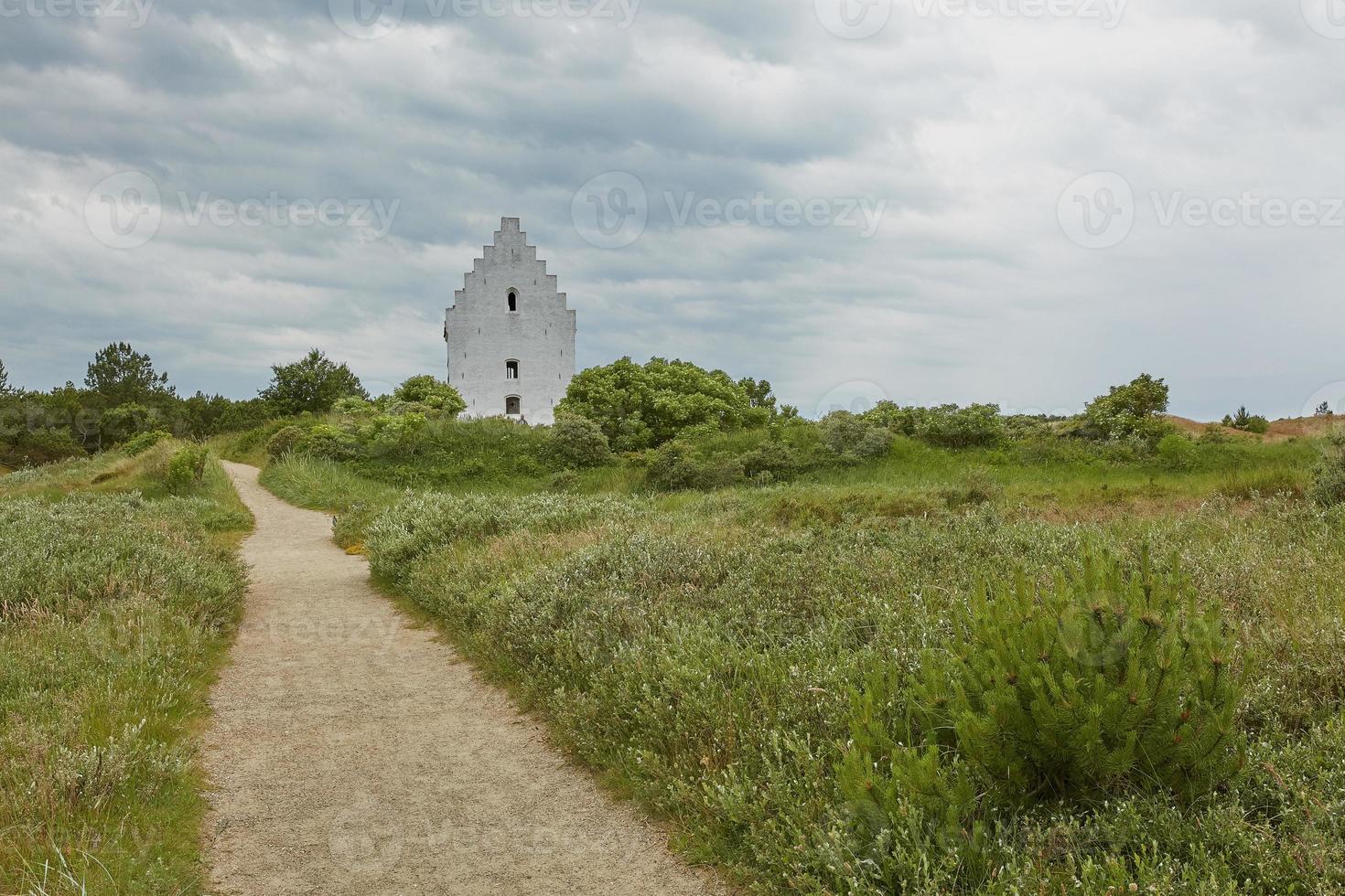 The Buried Church near Skagen, Denmark photo