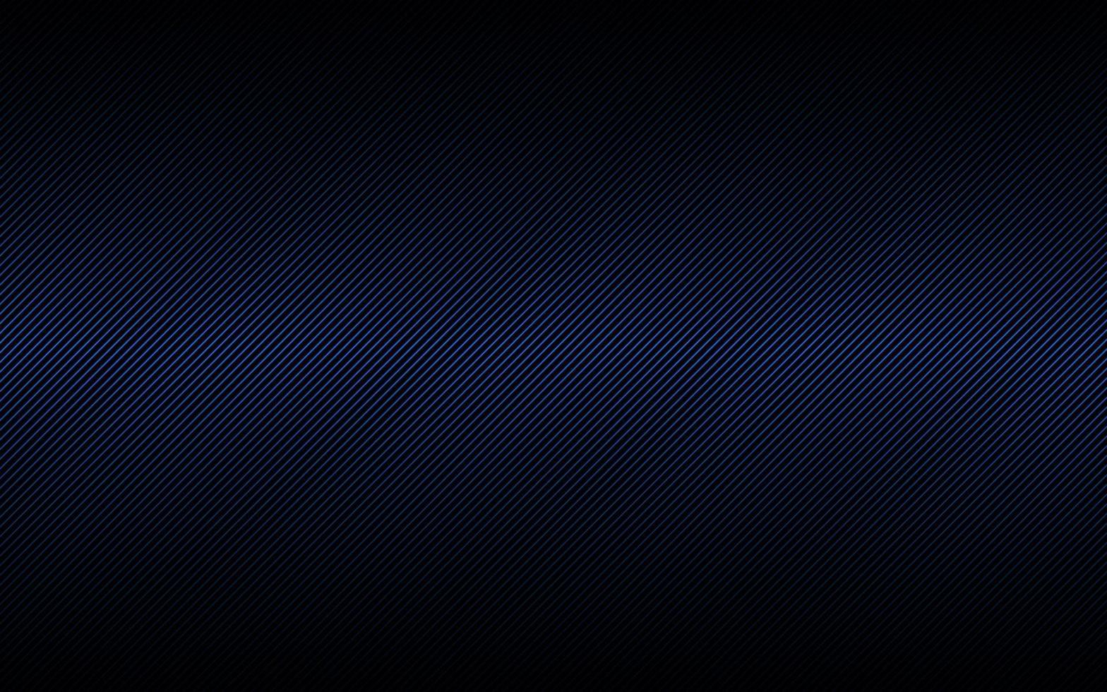 Fondo abstracto oscuro con líneas inclinadas azules y negras. patrón de rayas. líneas y franjas paralelas. fibra diagonal. ilustración vectorial vector