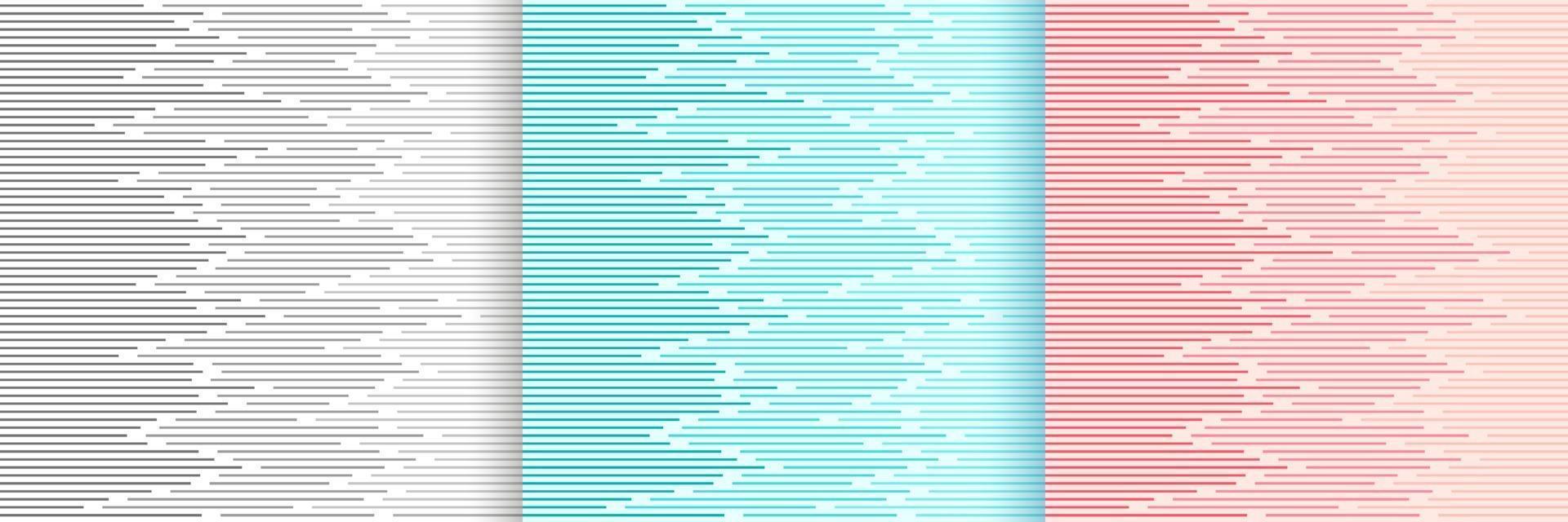Set of abstract data connection speed lines technology. Modern futuristic gray, blue and red color collection design. Vector illustration