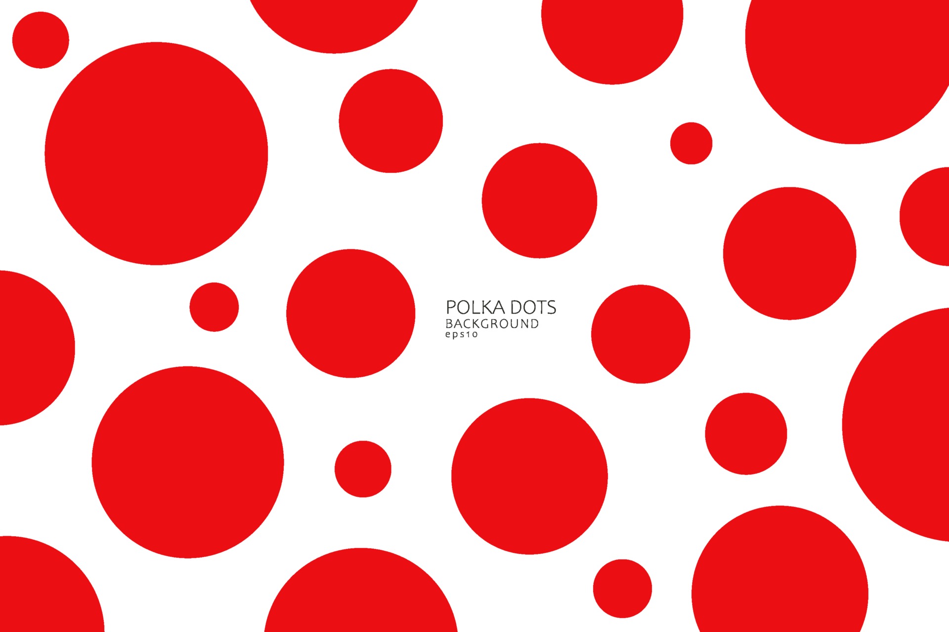 Abstract red dots seamless pattern on white background, Perspective view.  Polka dot print for textile, fashion, scrapbook paper, wallpaper. Vector  illustration 2623642 Vector Art at Vecteezy
