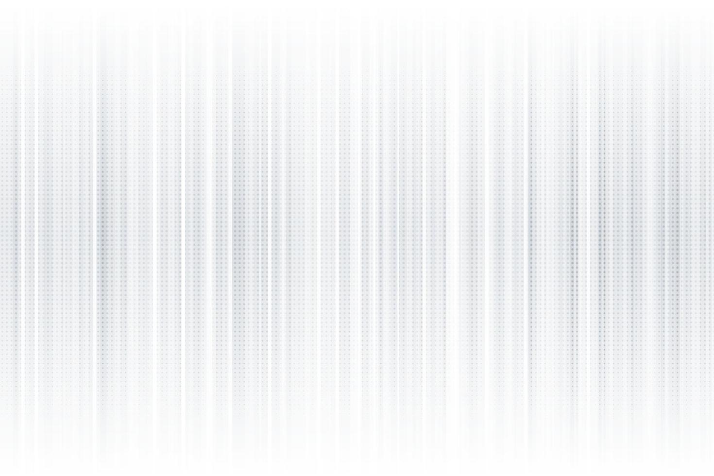 Fondo de patrón de superposición de rectángulo vertical rayado abstracto y textura de semitono sobre fondo de color blanco y gris. concepto futurista moderno. ilustración vectorial vector