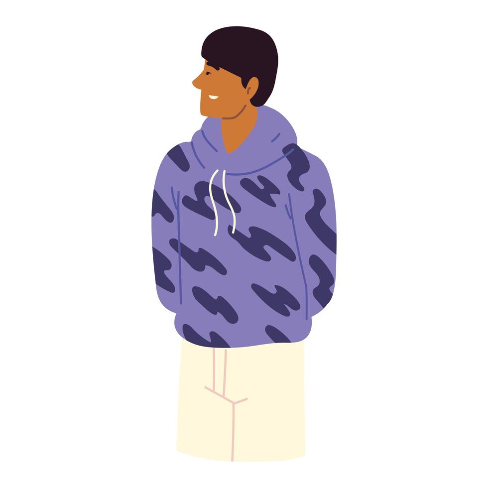 man young portrait vector