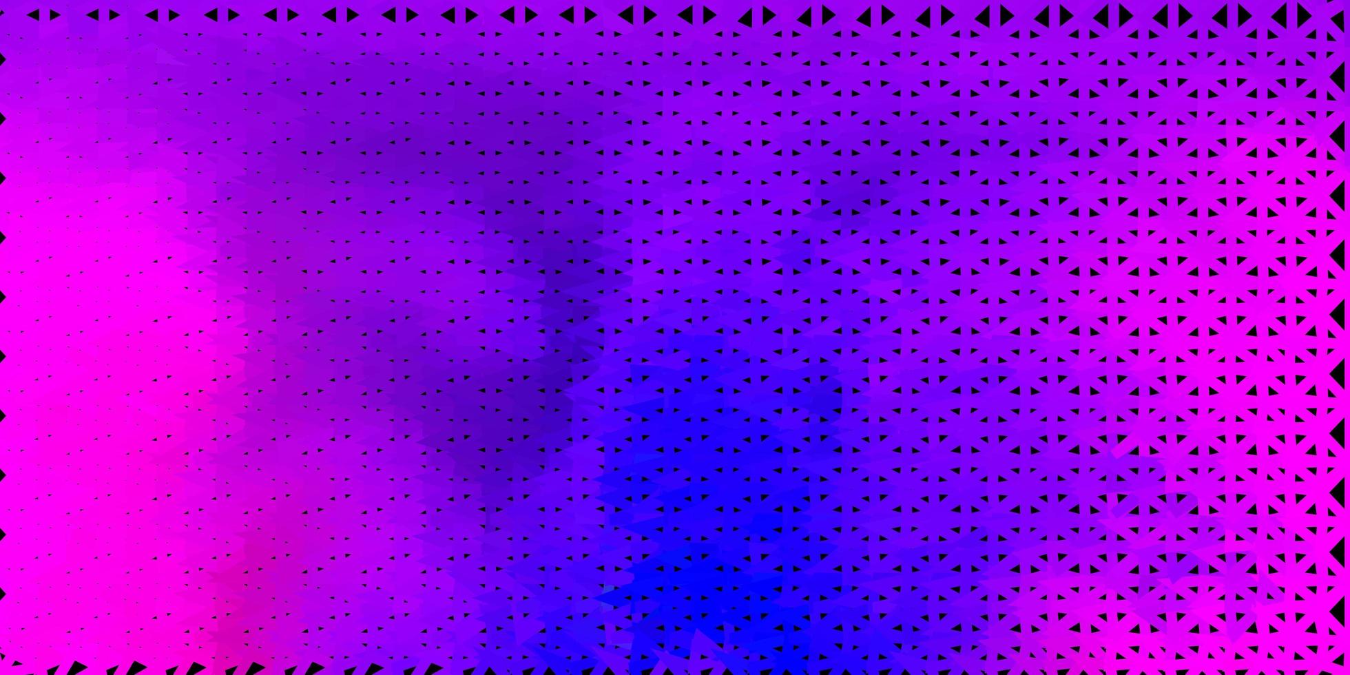 Dark purple pink vector abstract triangle texture