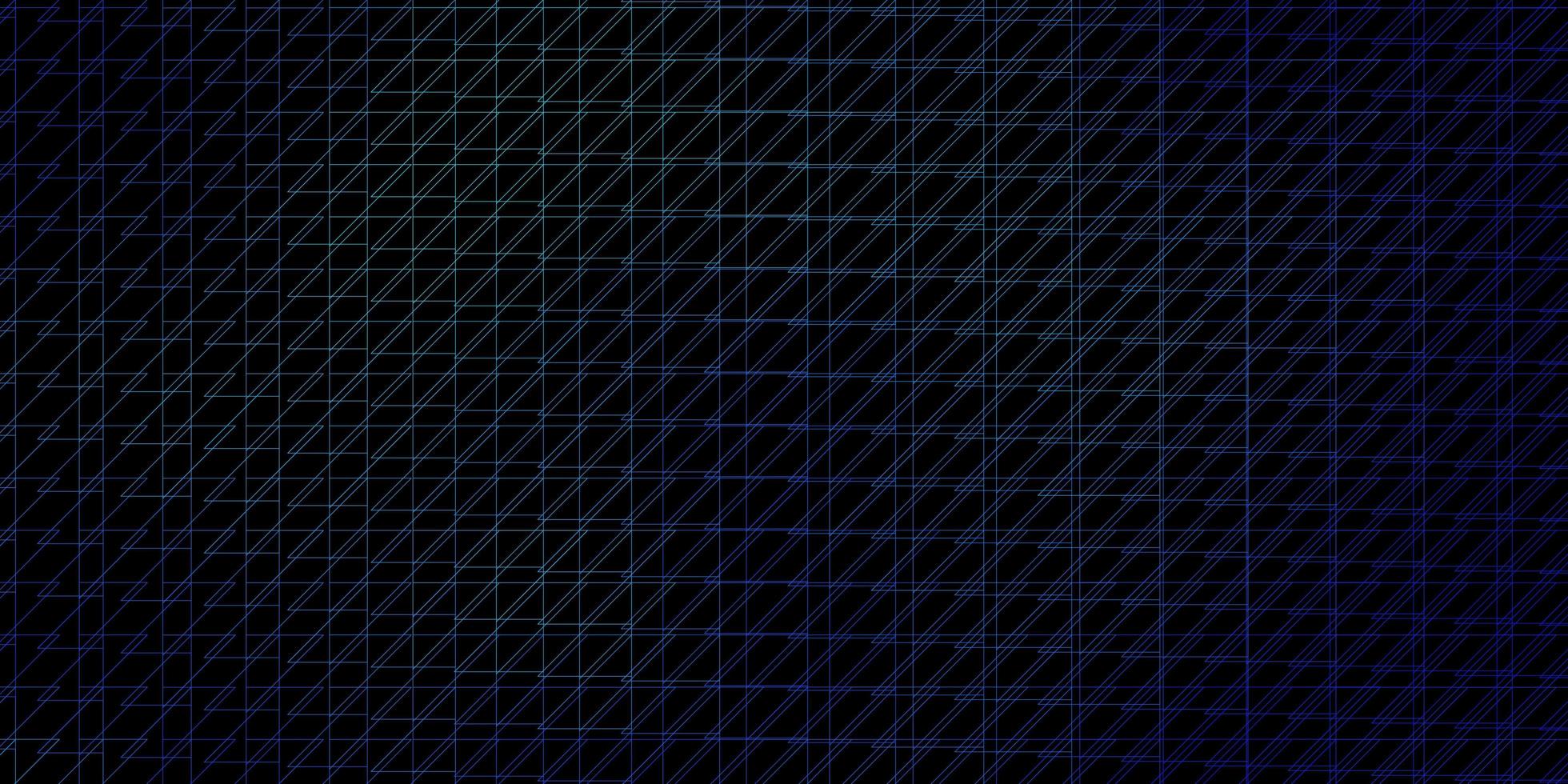 patrón de vector amarillo azul oscuro con líneas ilustración abstracta geométrica con líneas borrosas diseño inteligente para sus promociones