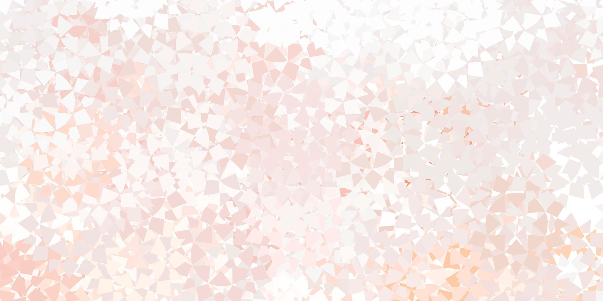 Light blue yellow vector background with polygonal style