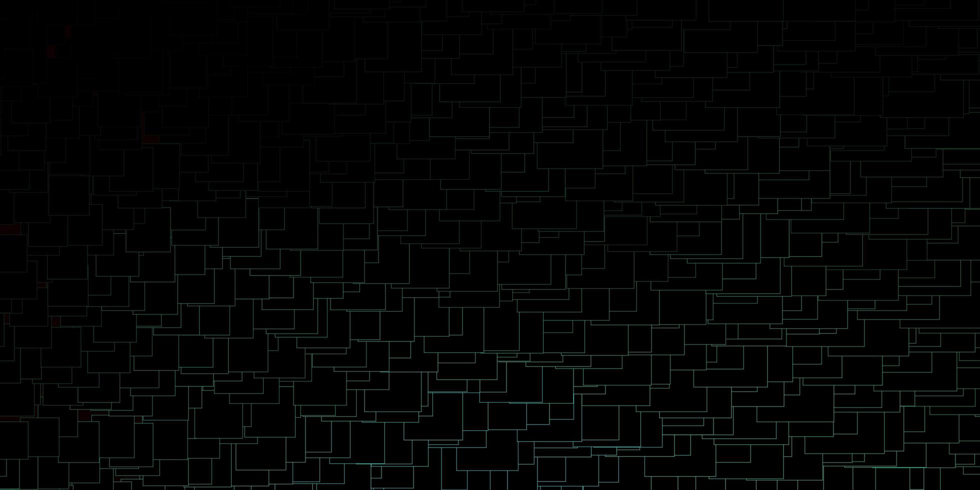 Dark Green vector template in rectangles New abstract illustration with rectangular shapes Template for cellphones