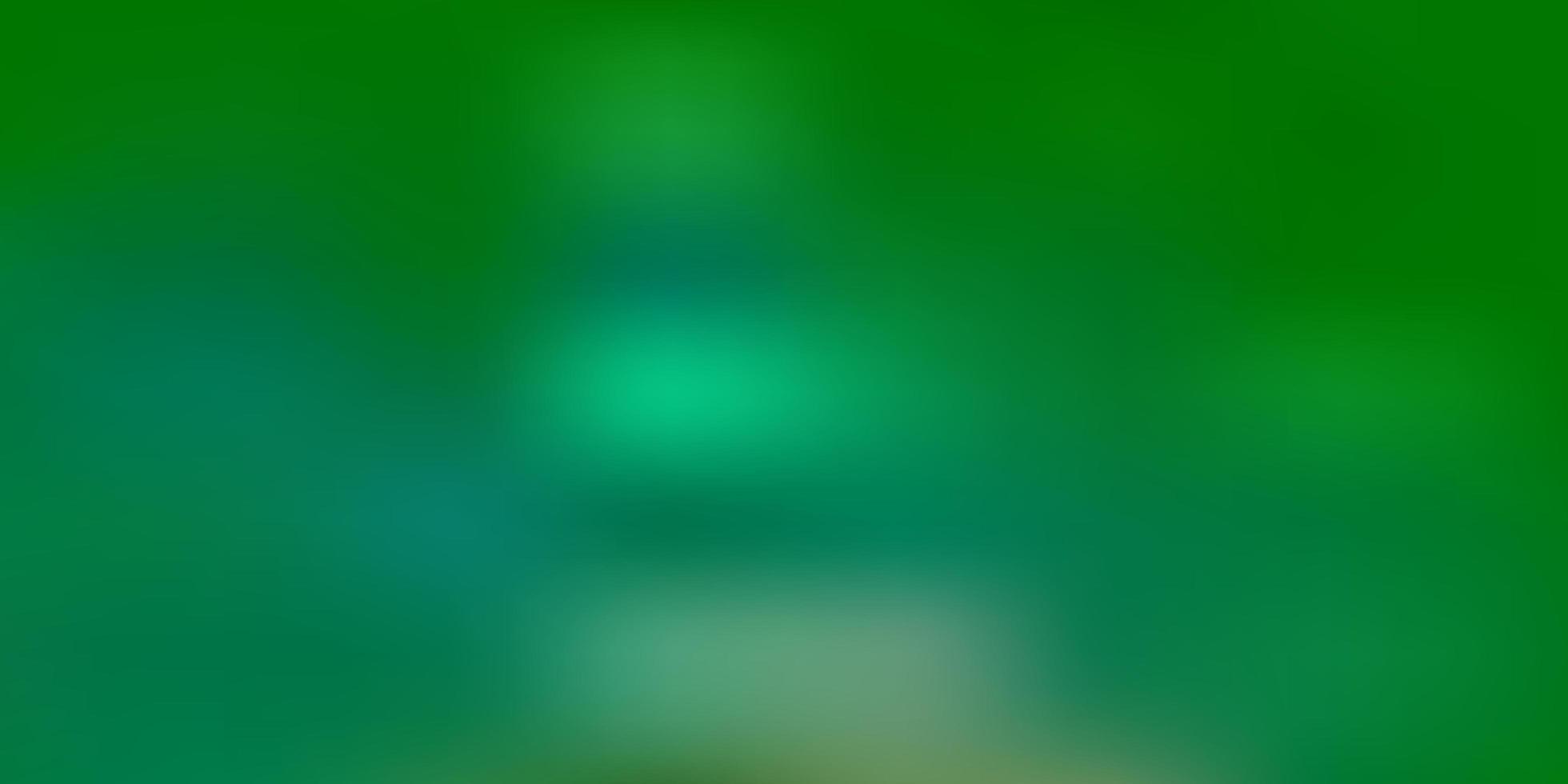 Light green vector abstract blur background