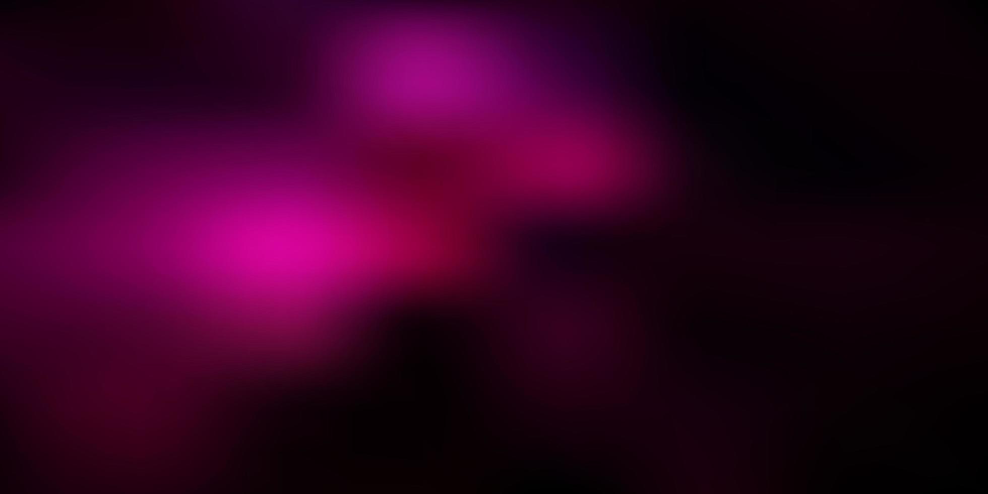 Dark pink vector abstract blur backdrop