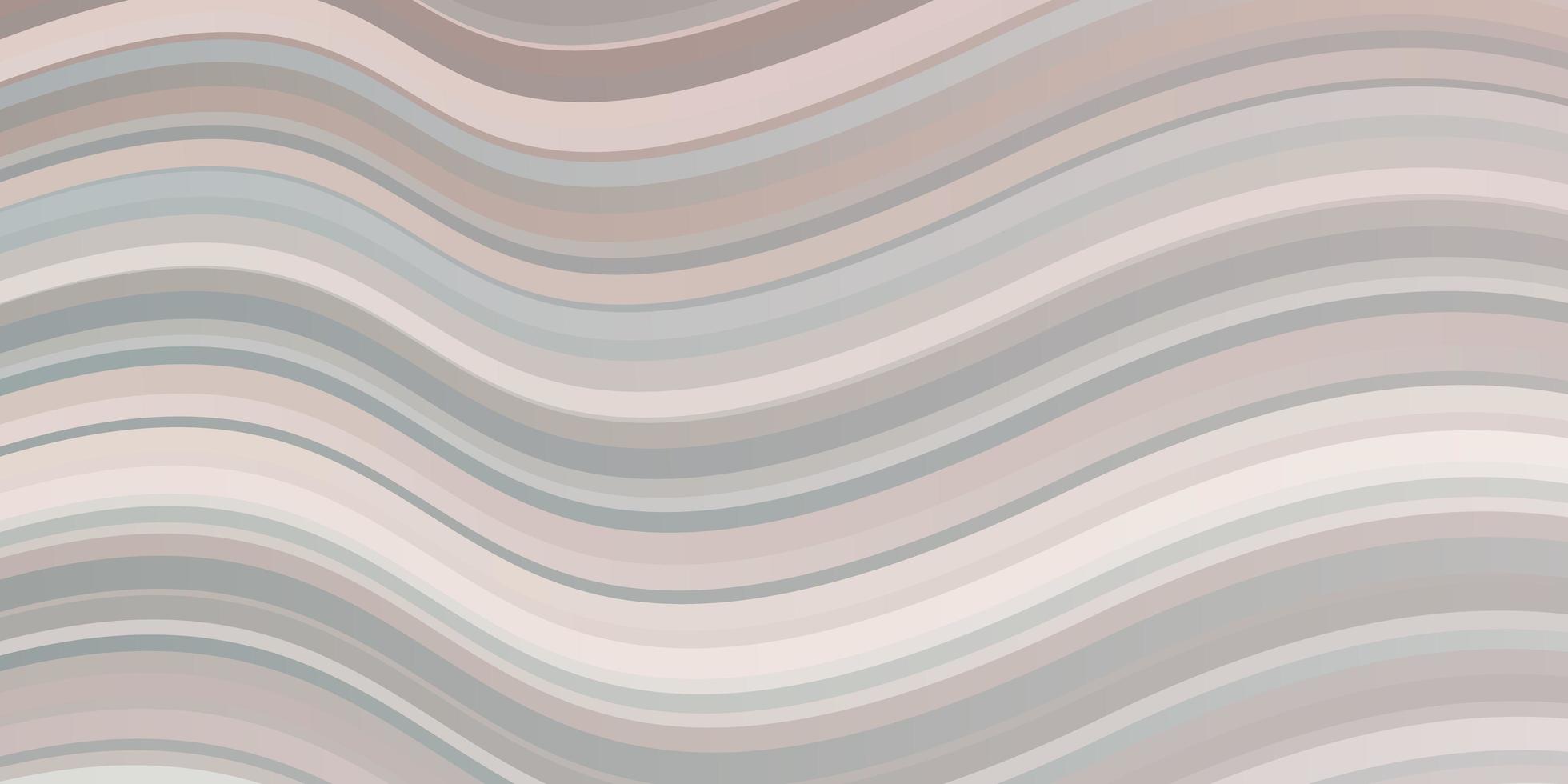 plantilla de vector verde rosa claro con líneas ilustración abstracta con patrón de líneas de degradado bandy para folletos folletos