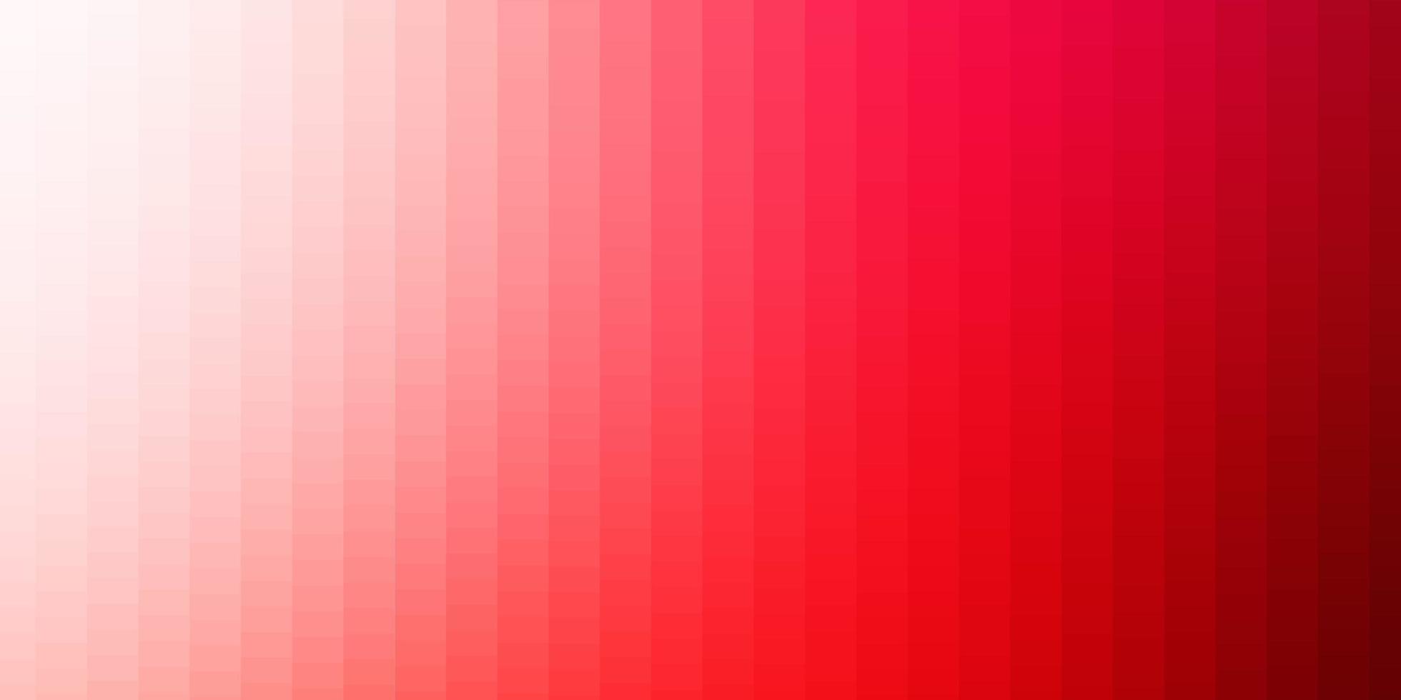 Textura de vector rojo claro en ilustración colorida de estilo rectangular con rectángulos degradados y plantilla de cuadrados para teléfonos móviles