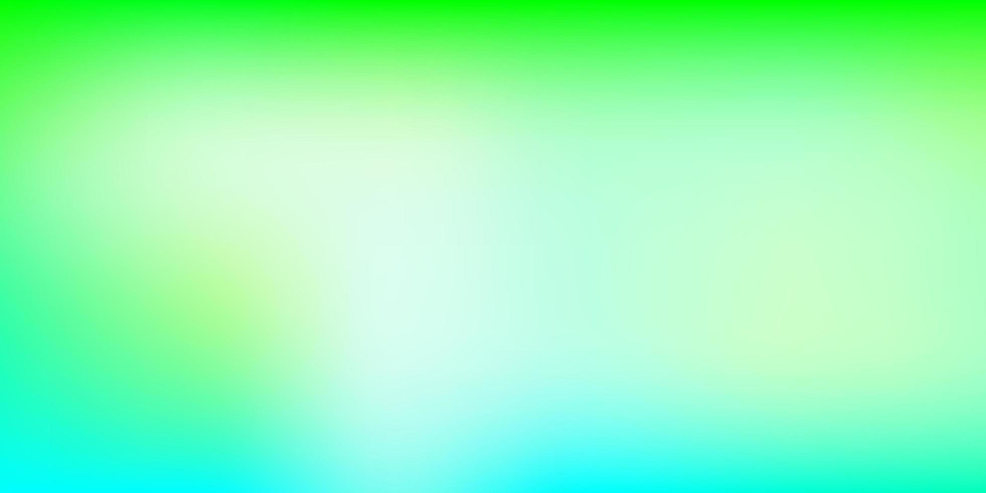 Light Green vector abstract blur drawing