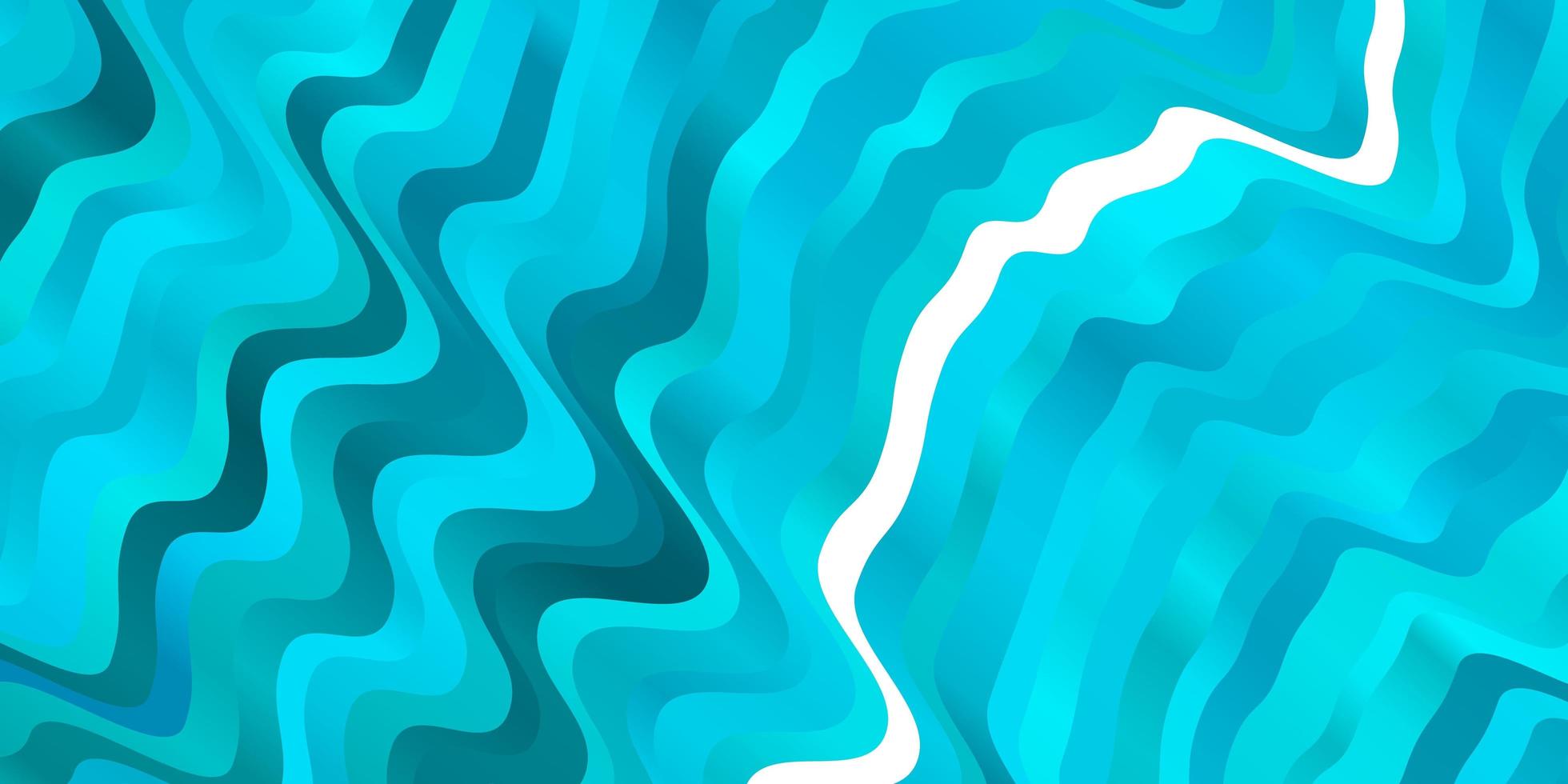 Light BLUE vector template with curves Abstract illustration with bandy gradient lines Pattern for websites landing pages