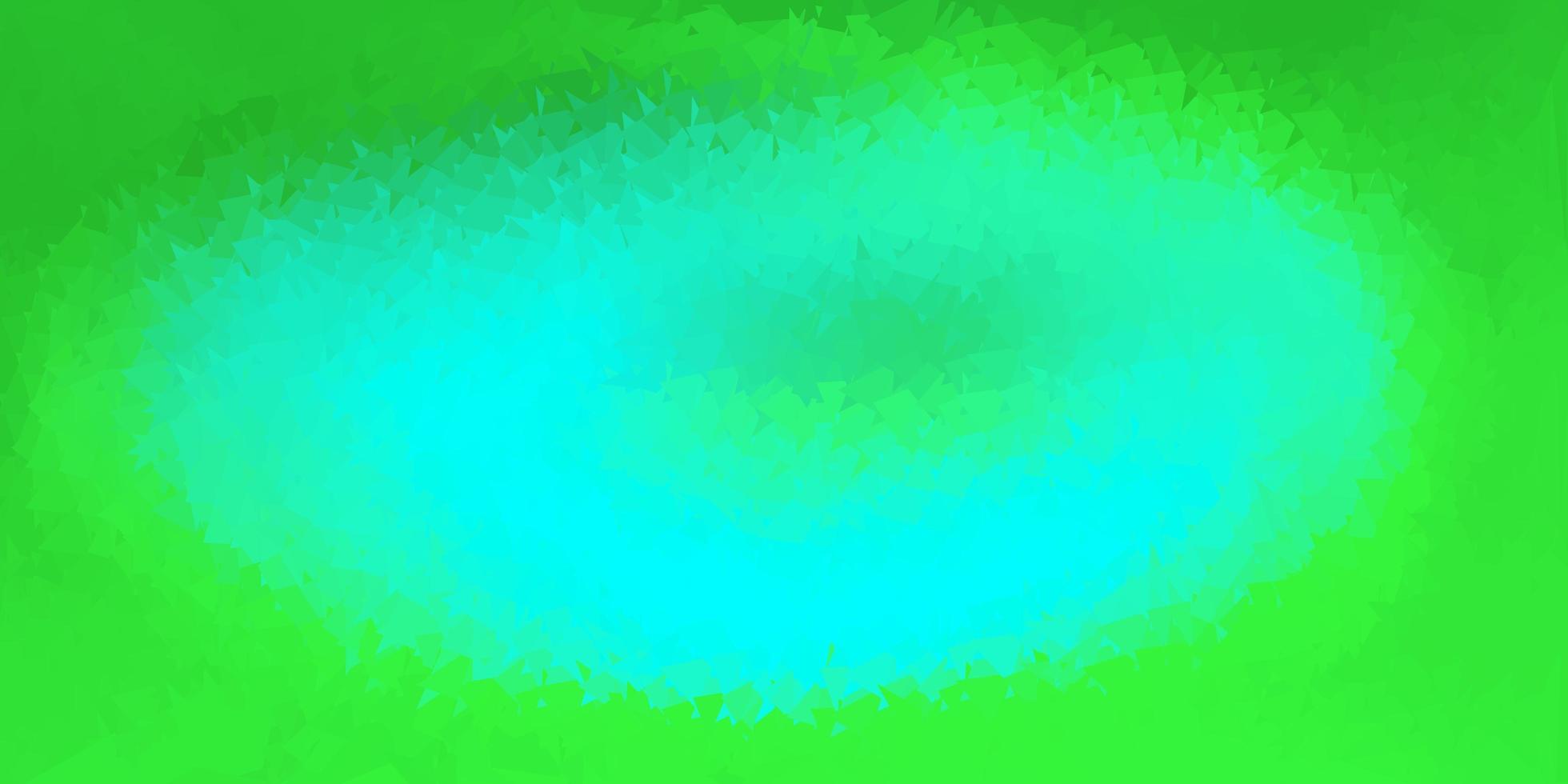 Light green vector gradient polygon layout