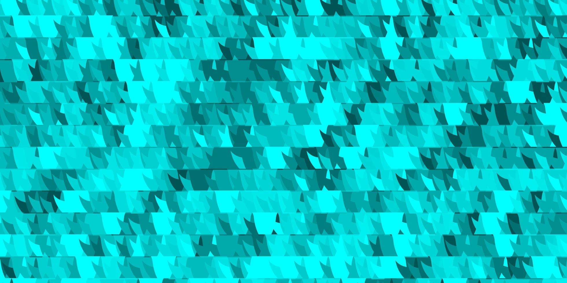 Fondo de vector azul claro con líneas triángulos