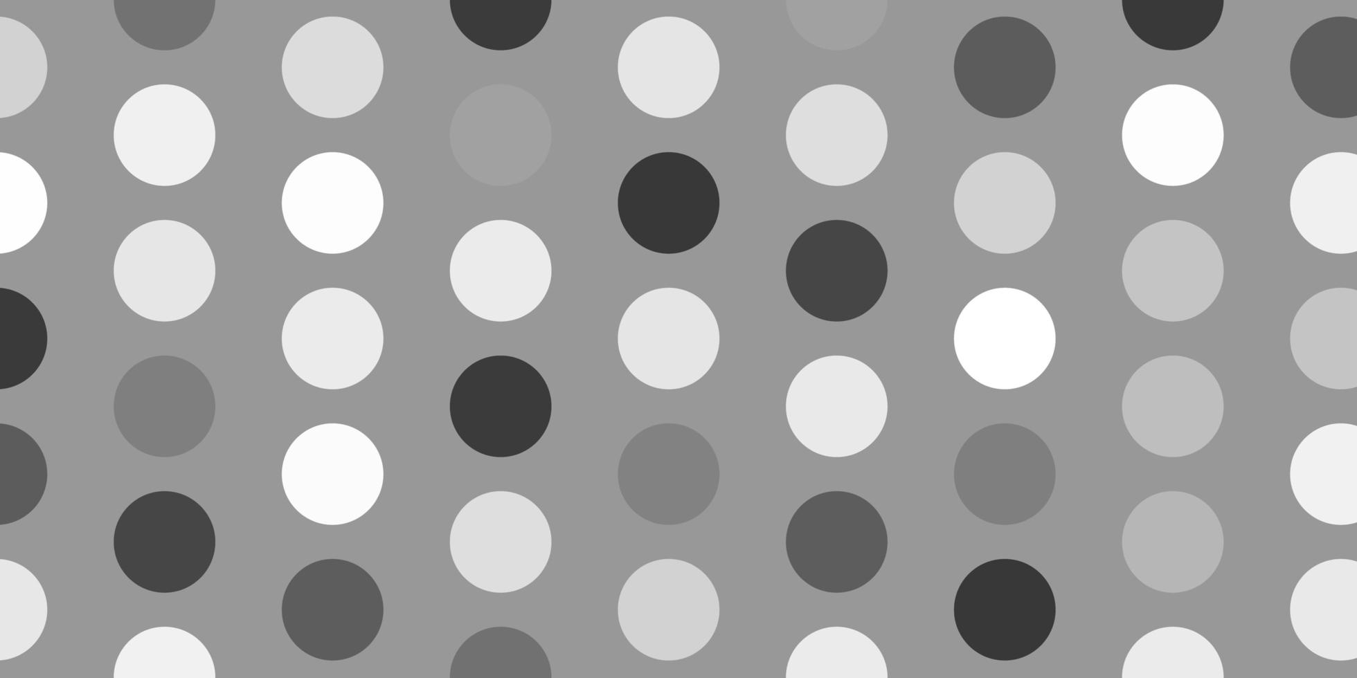 Light gray vector background with bubbles