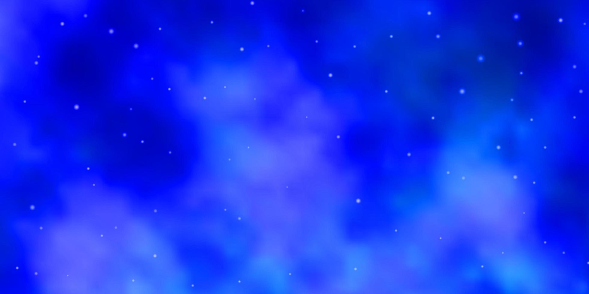 Fondo de vector azul claro con estrellas de colores difuminado diseño decorativo en estilo simple con tema de estrellas para teléfonos celulares