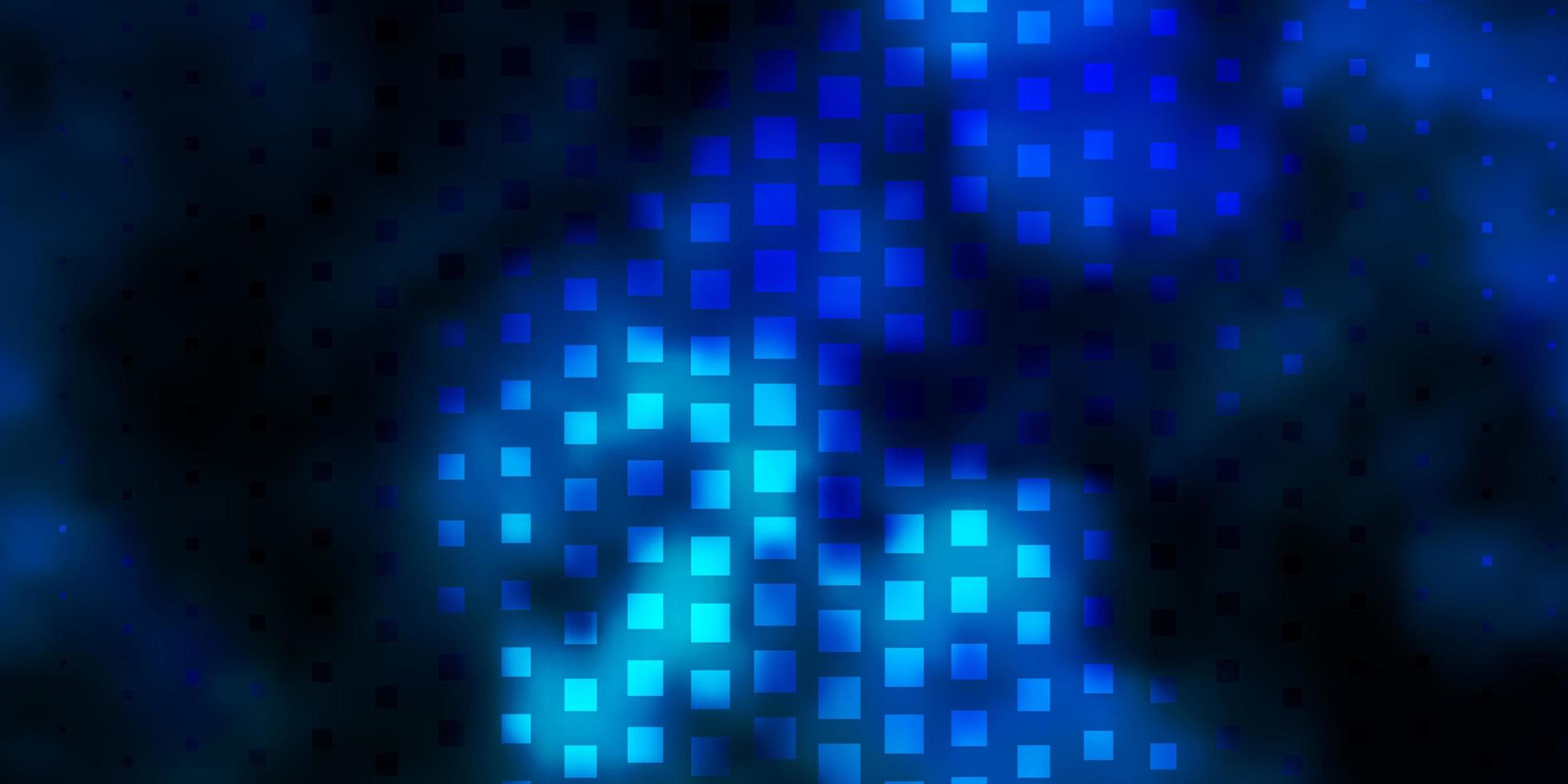 textura de vector azul claro en ilustración de estilo rectangular con un conjunto de patrón de rectángulos degradados para folletos de folletos de negocios