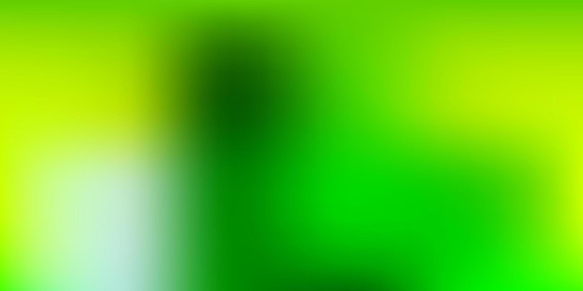 patrón de desenfoque degradado vector amarillo verde claro