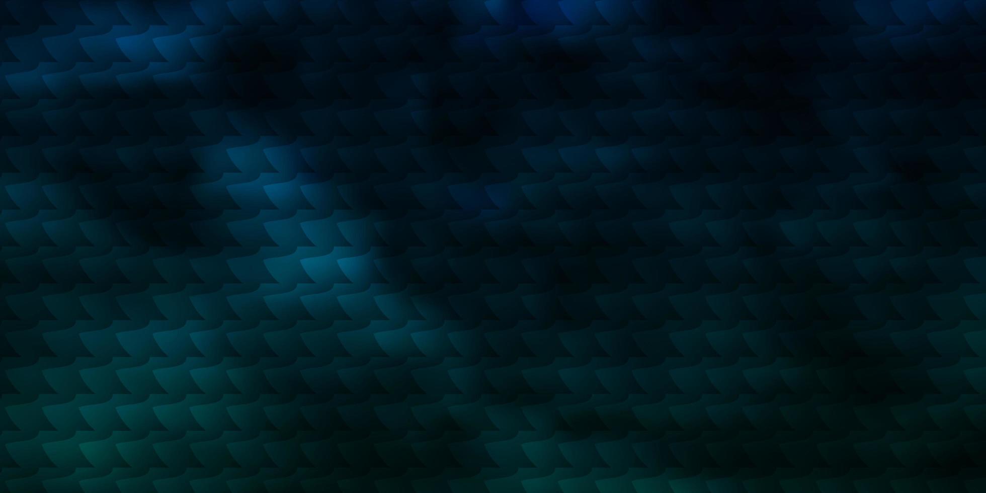 Dark Blue Green vector backdrop with rectangles