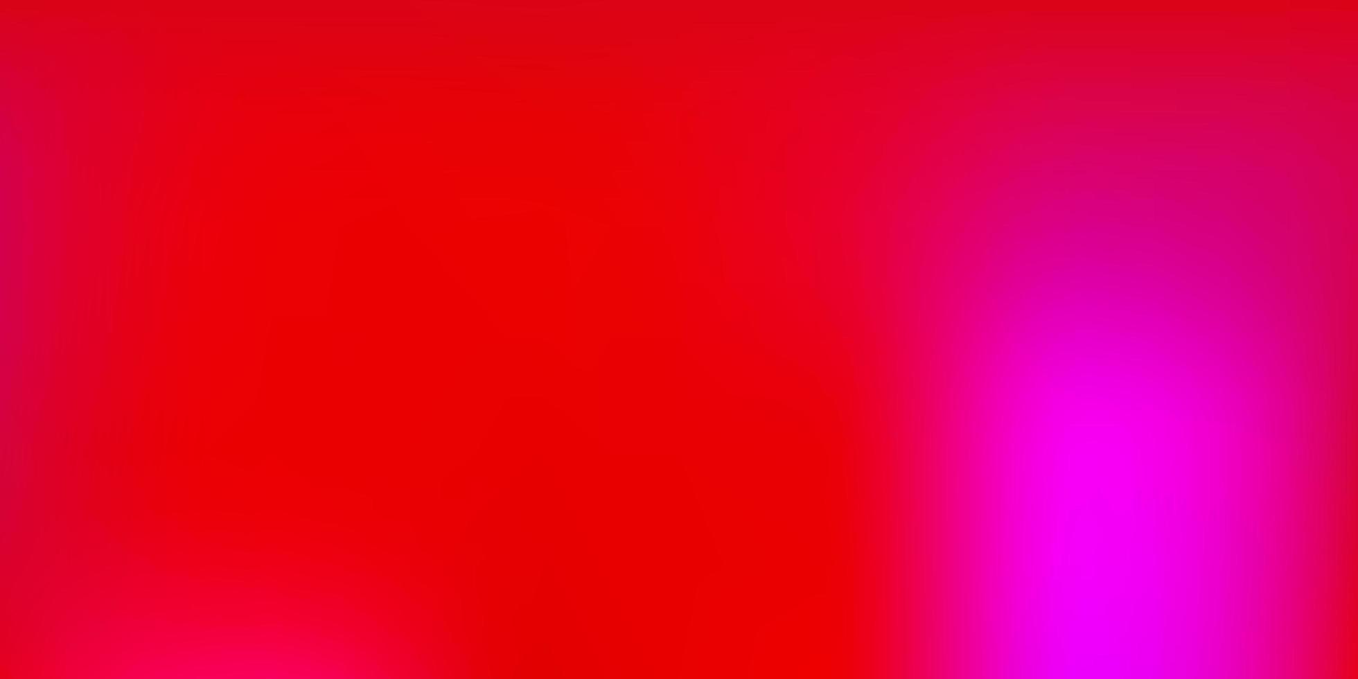 Dark Pink Red vector gradient blur pattern