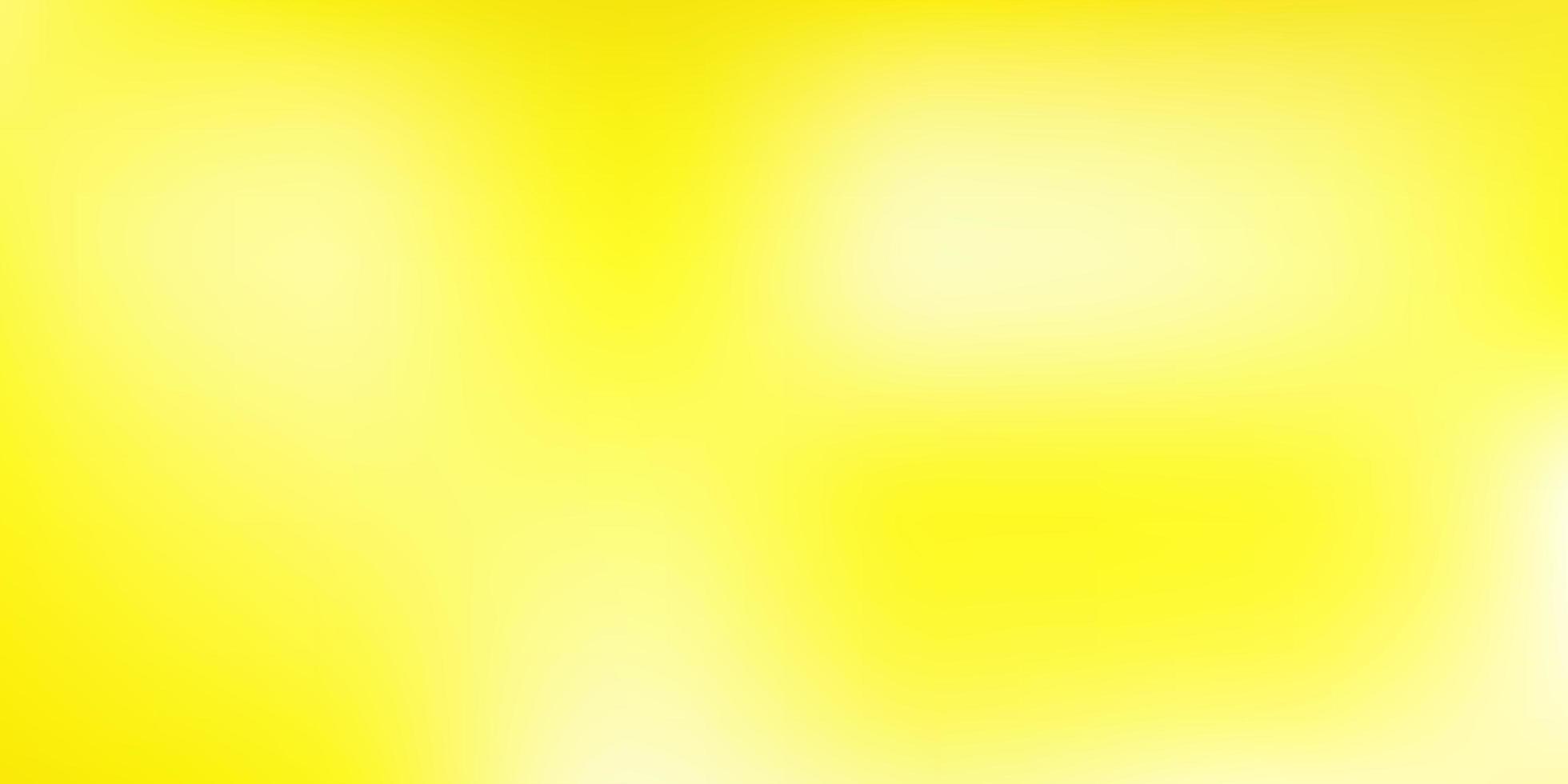 diseño borroso vector amarillo claro