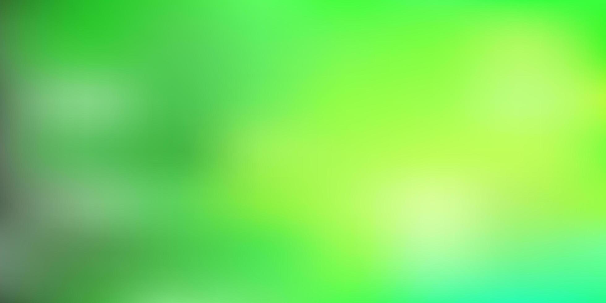 Light green vector abstract blur pattern