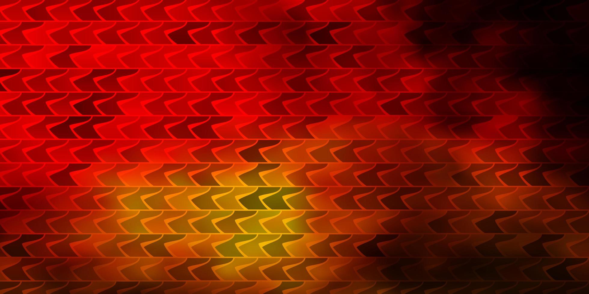 Dark Orange vector backdrop with rectangles