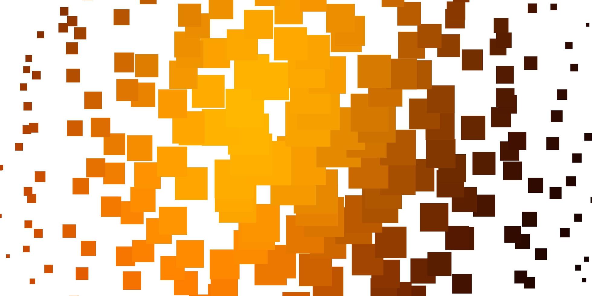 Light Orange vector texture in rectangular style Illustration with a set of gradient rectangles Modern template for your landing page
