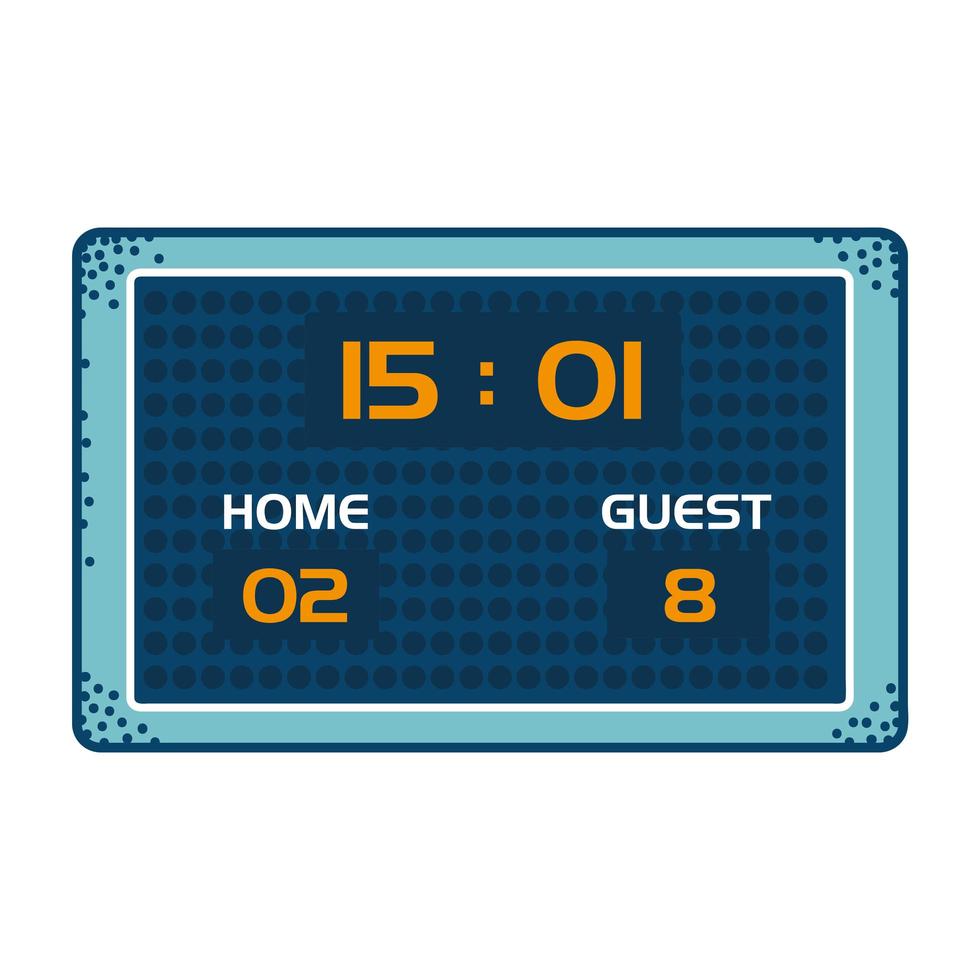 score sport board vector