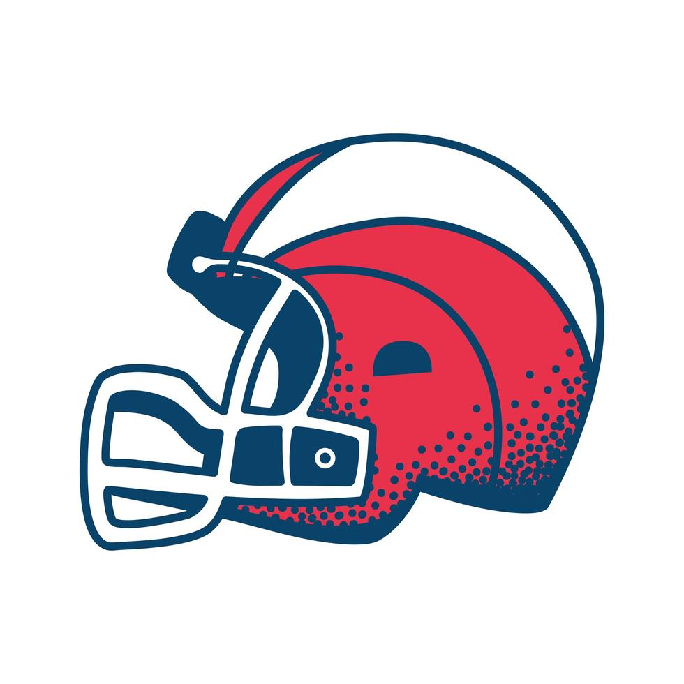 helmet american football vector