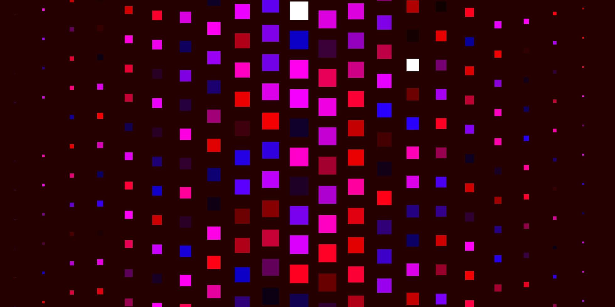 Fondo de vector rojo rosa claro en rectángulos de estilo poligonal con degradado de colores en plantilla de fondo abstracto para teléfonos móviles