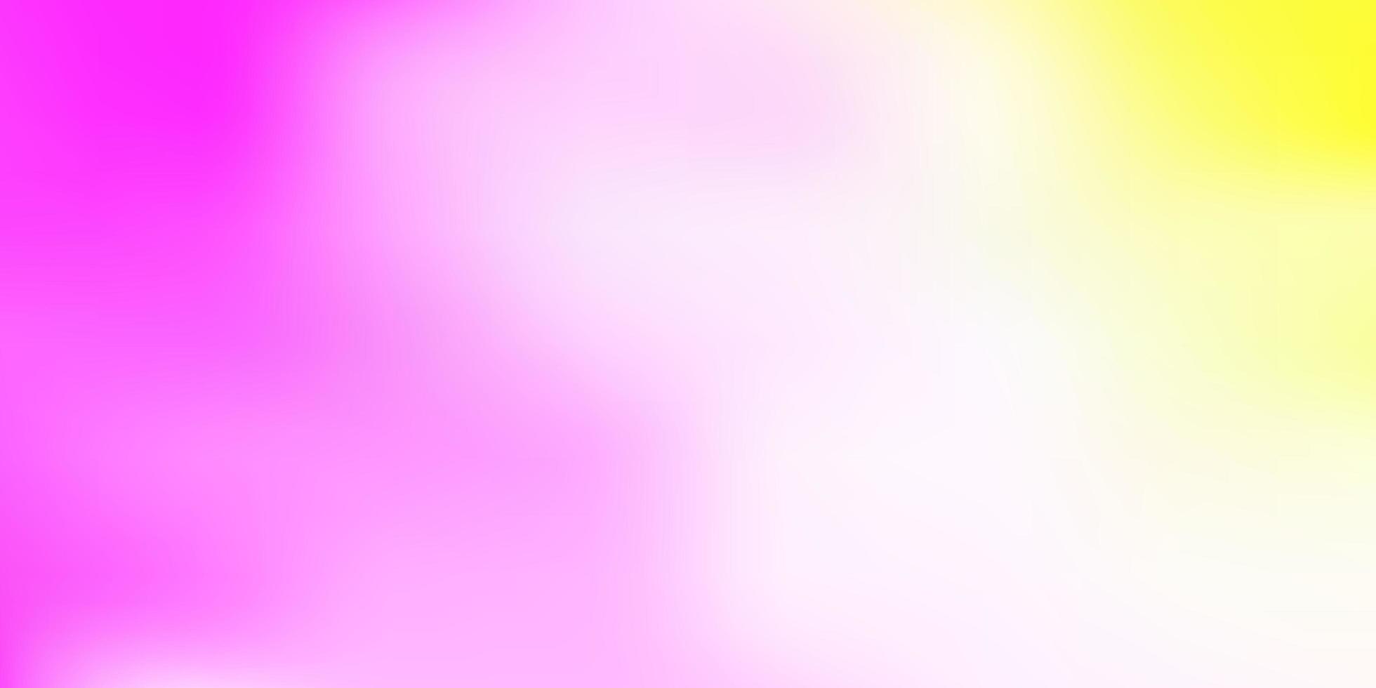 Light pink yellow vector blur layout