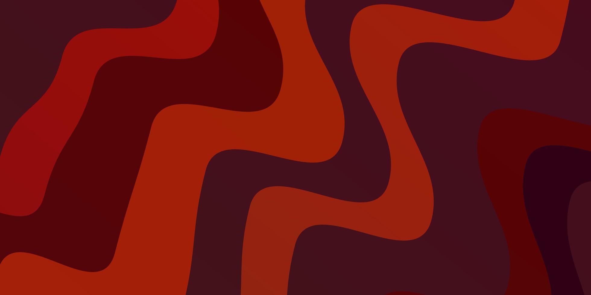 patrón de vector rojo oscuro con ilustración de degradado de curvas en estilo simple con el mejor diseño de arcos para sus carteles, pancartas