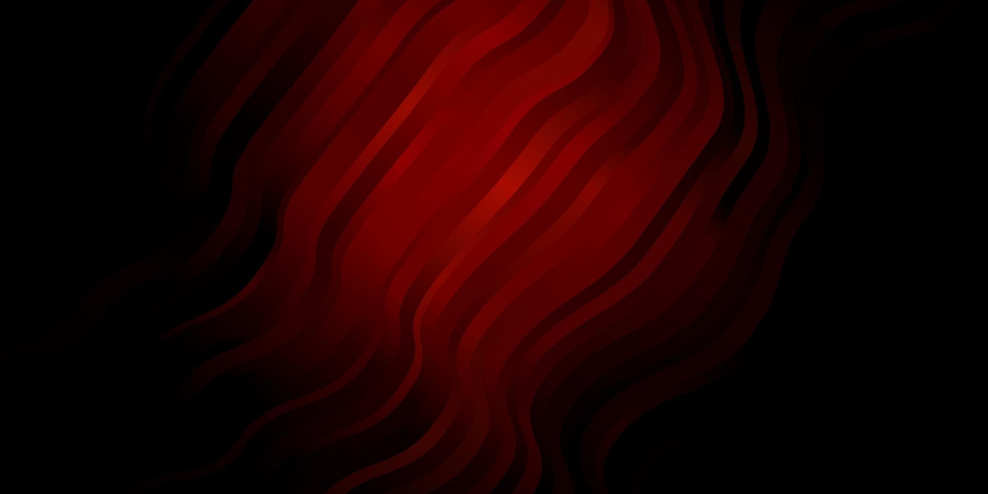 Dark Red vector background with bows Colorful illustration which consists of curves Pattern for ads commercials