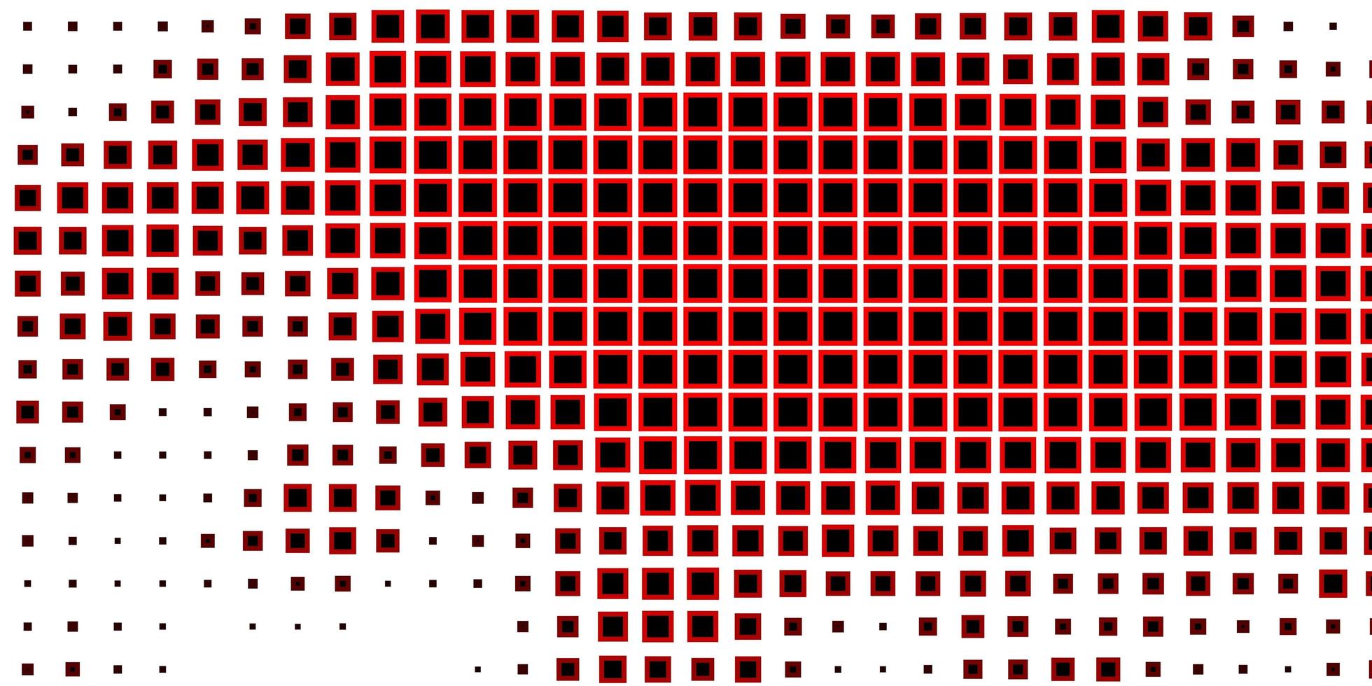 Fondo de vector rojo oscuro con ilustración de rectángulos con un conjunto de patrón de rectángulos degradados para anuncios comerciales
