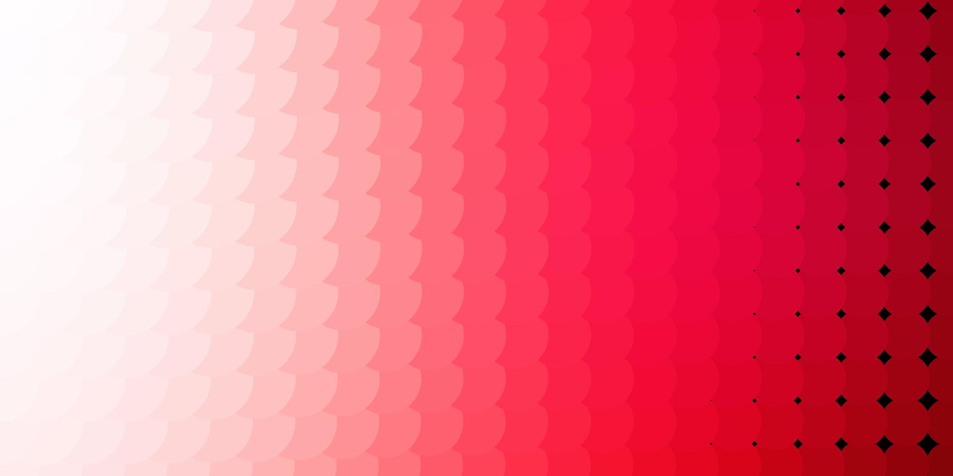 Light Red vector layout with circle shapes Modern abstract illustration