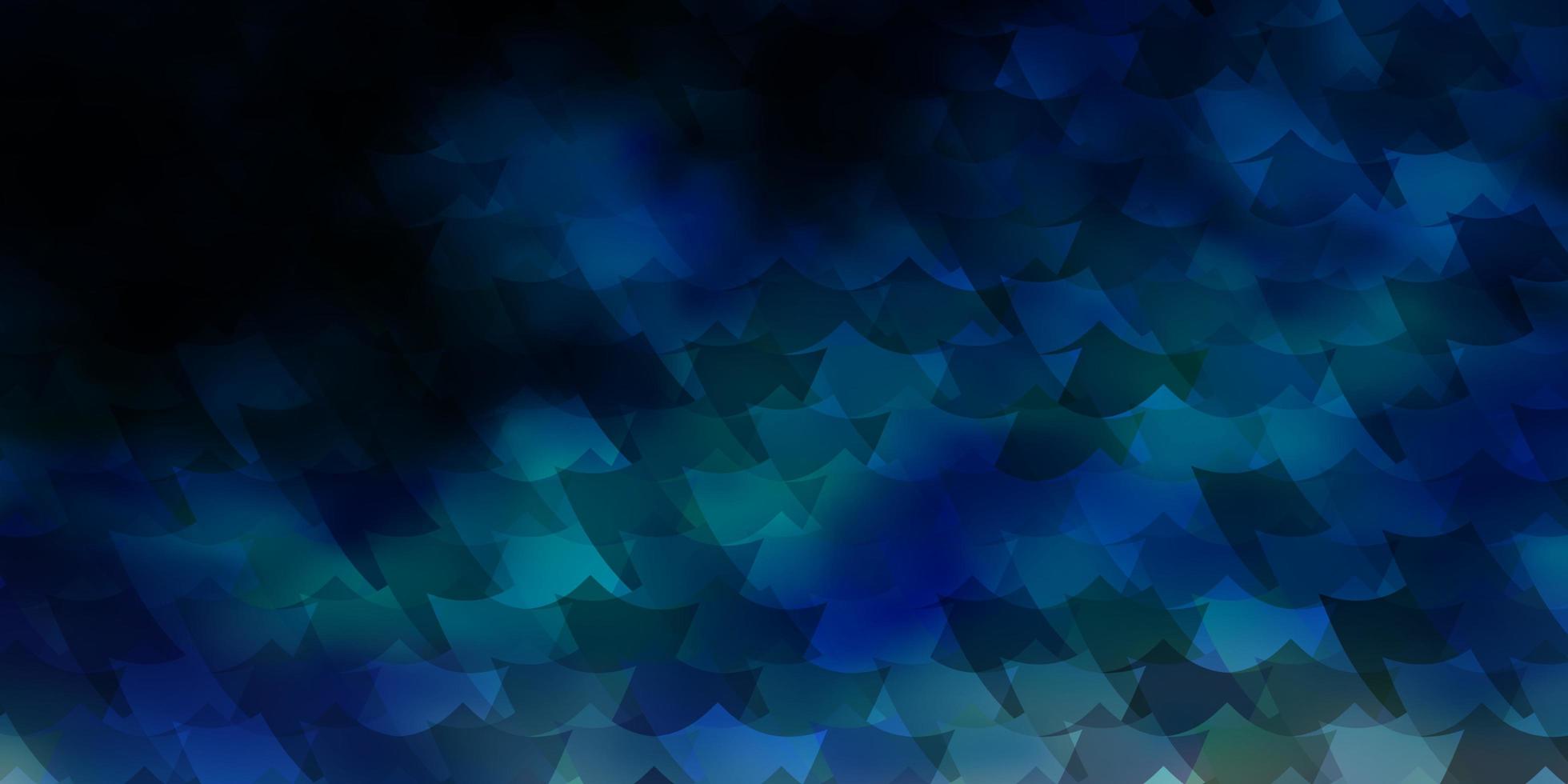 textura de vector azul claro en estilo rectangular