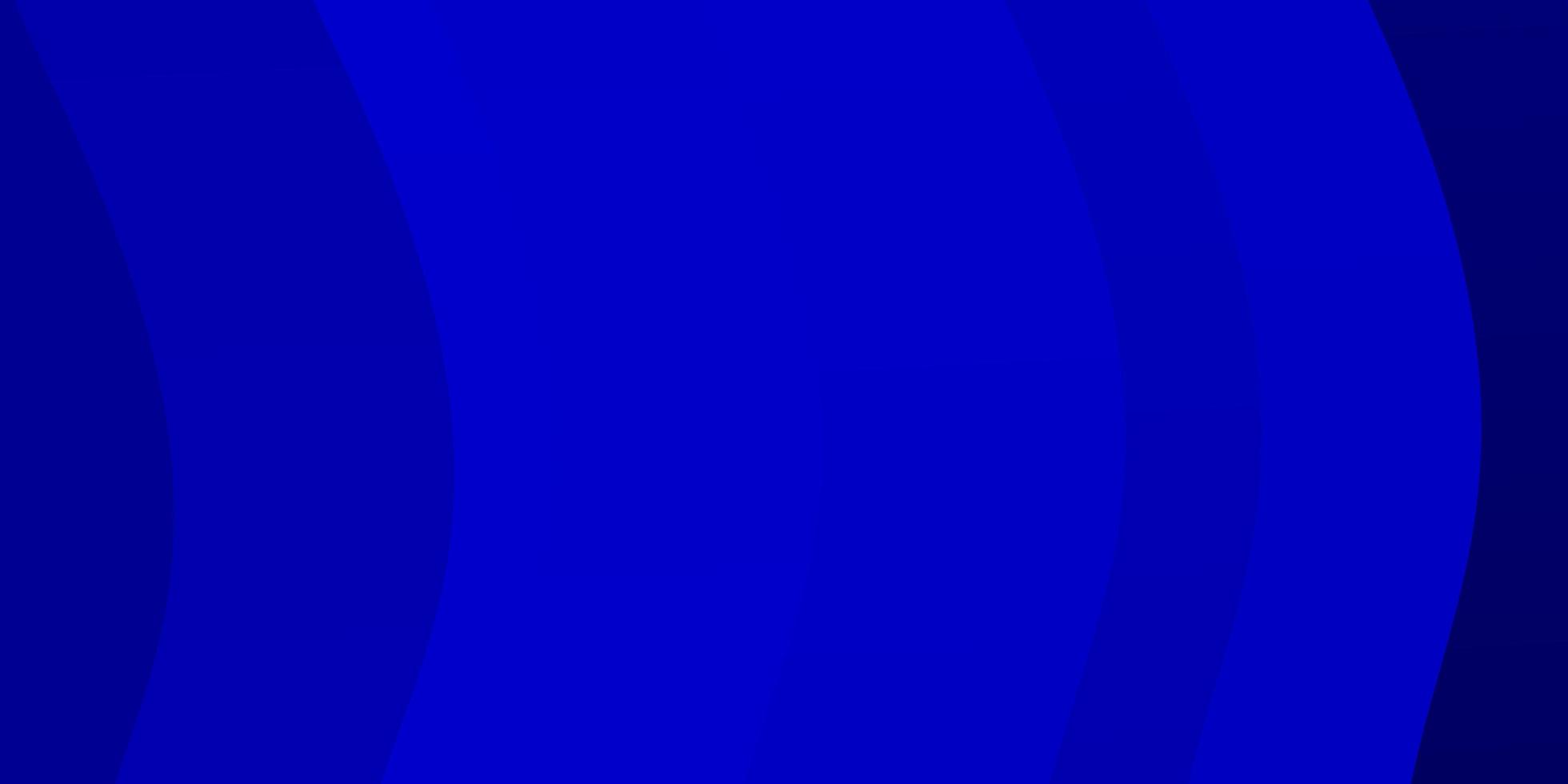patrón de vector azul claro con ilustración de líneas curvas en estilo abstracto con patrón curvo degradado para páginas de destino de sitios web