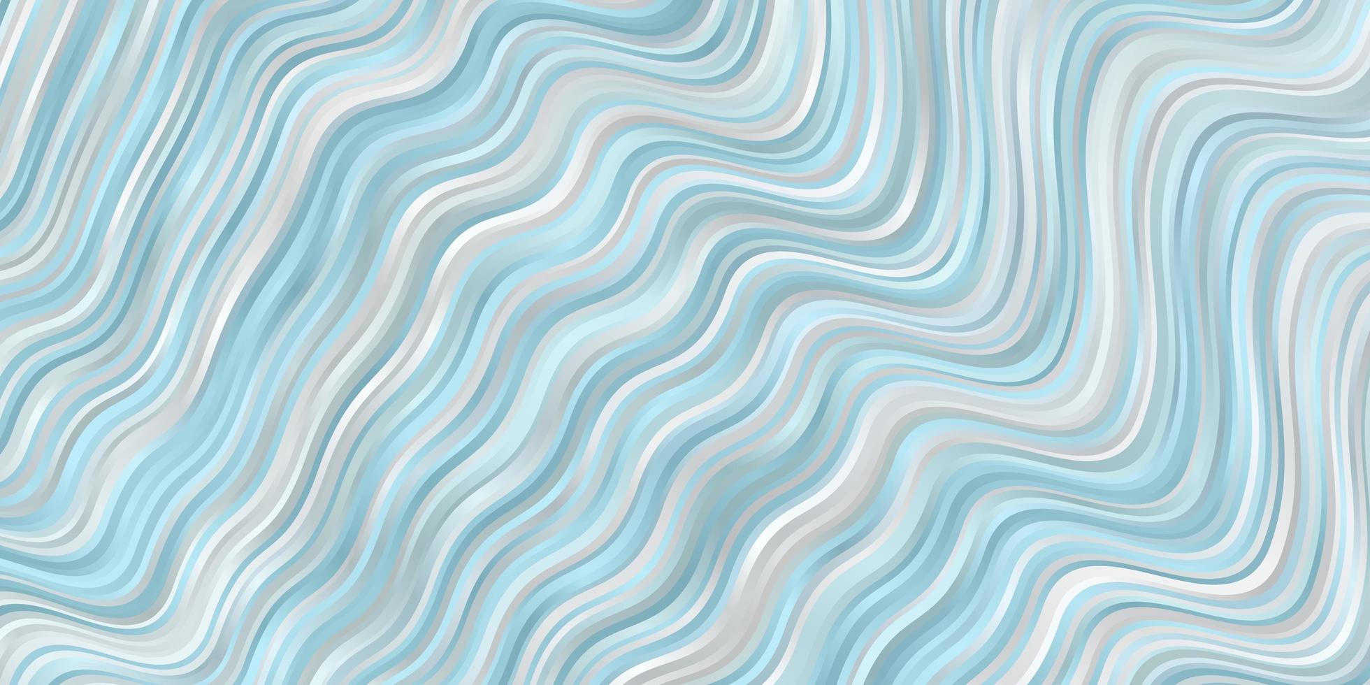 Light BLUE vector pattern with curves Colorful illustration which consists of curves Template for your UI design