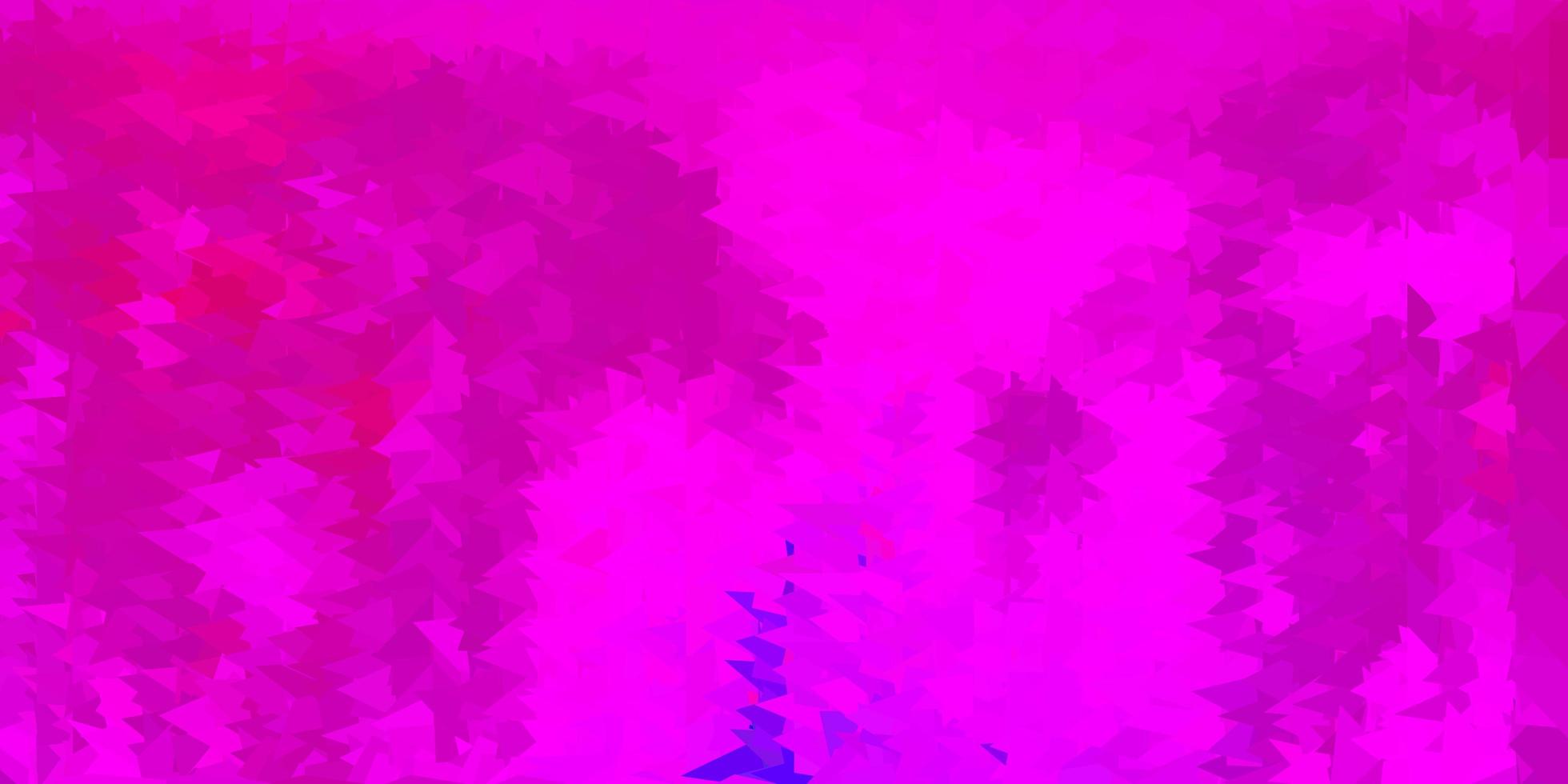 telón de fondo de triángulo abstracto vector rosa oscuro
