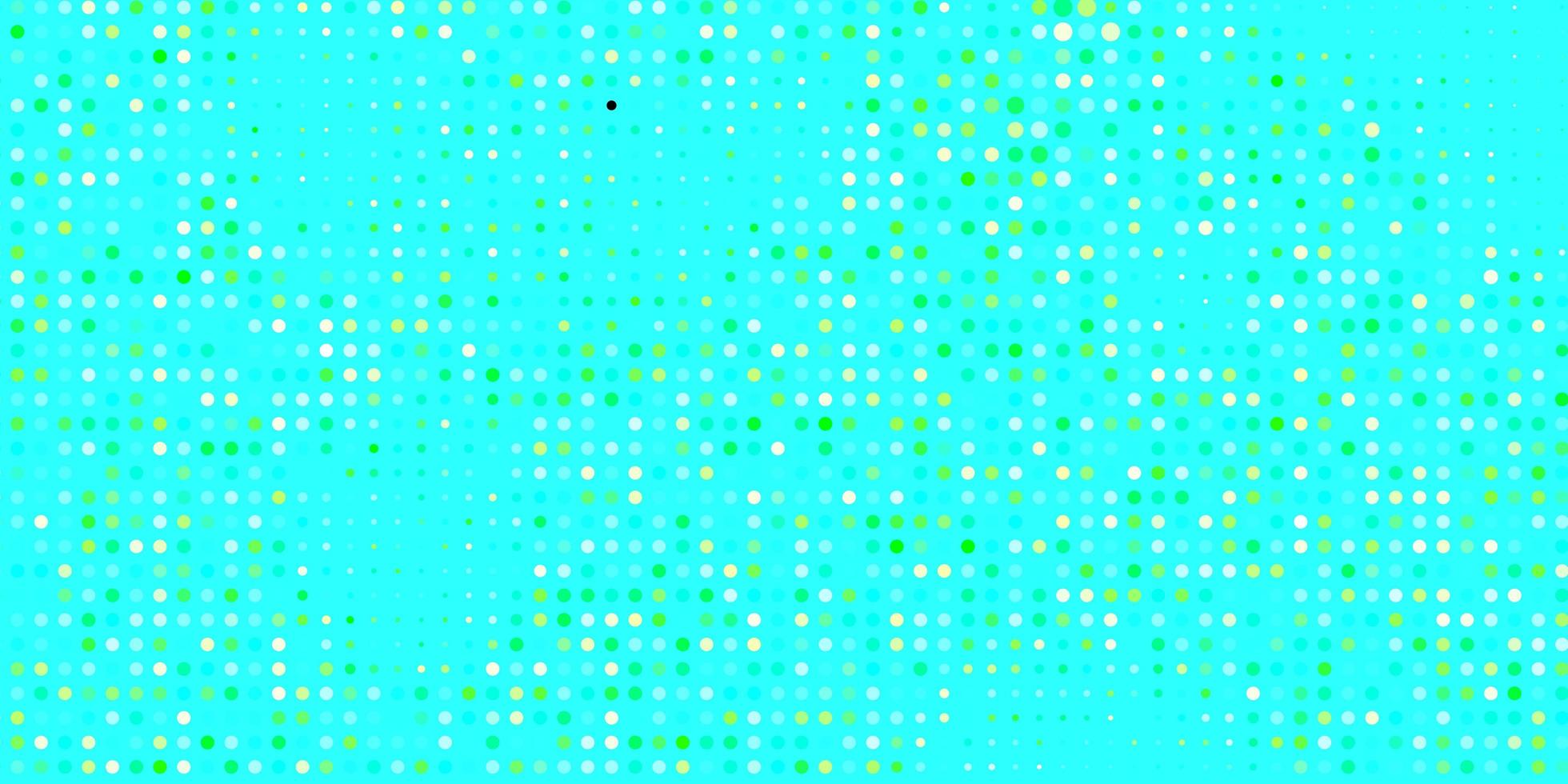 Light Blue Green vector layout with circle shapes Modern abstract illustration with colorful circle shapes New template for a brand book