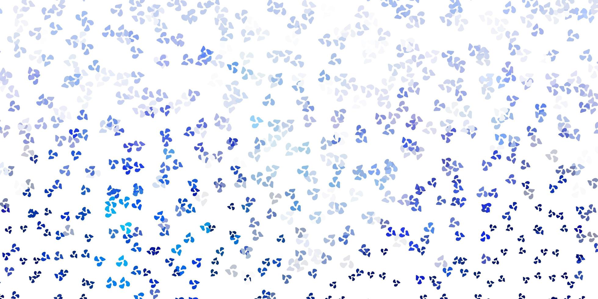 Light pink blue vector template with abstract forms