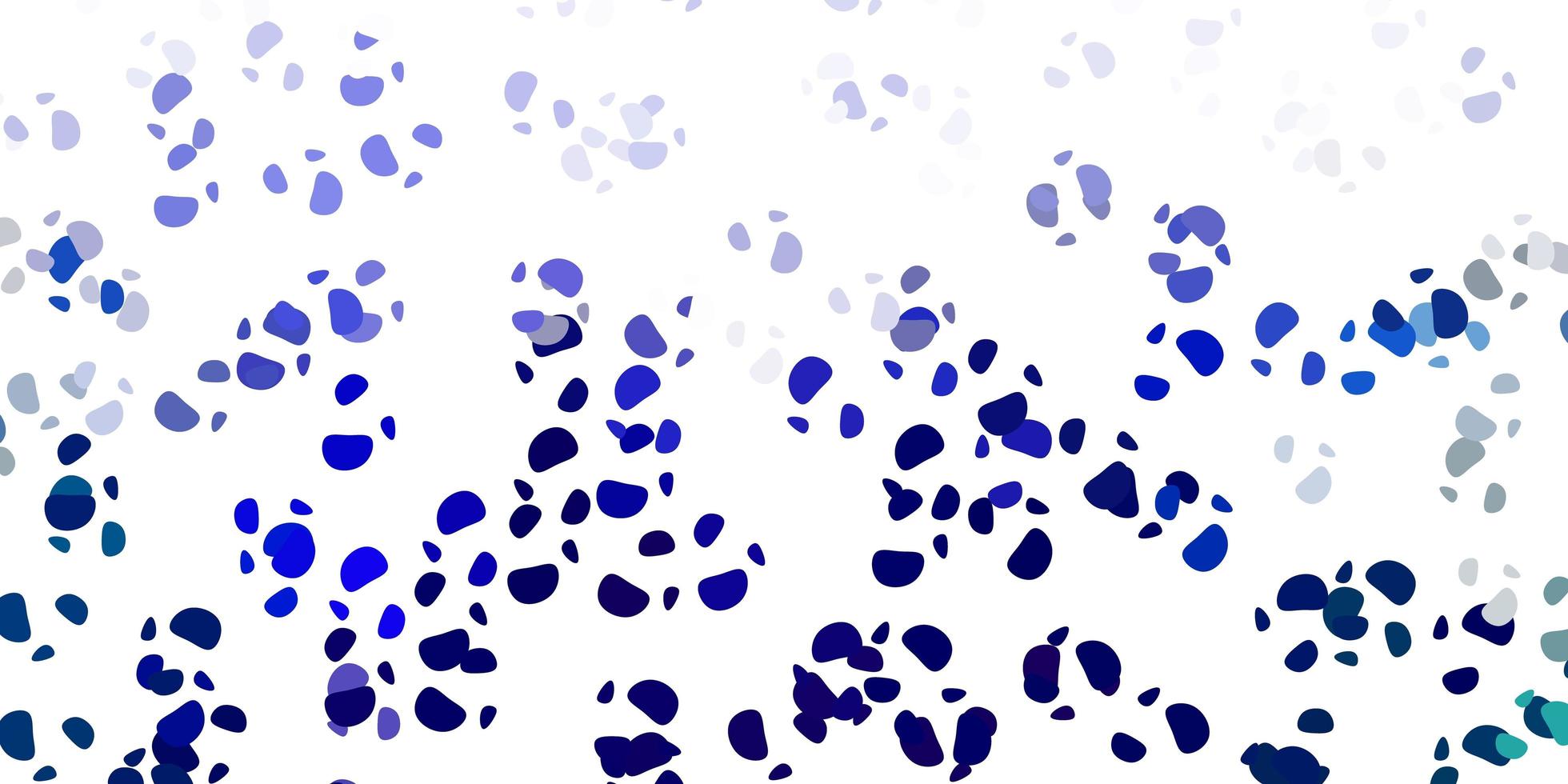 Light blue green vector pattern with abstract shapes