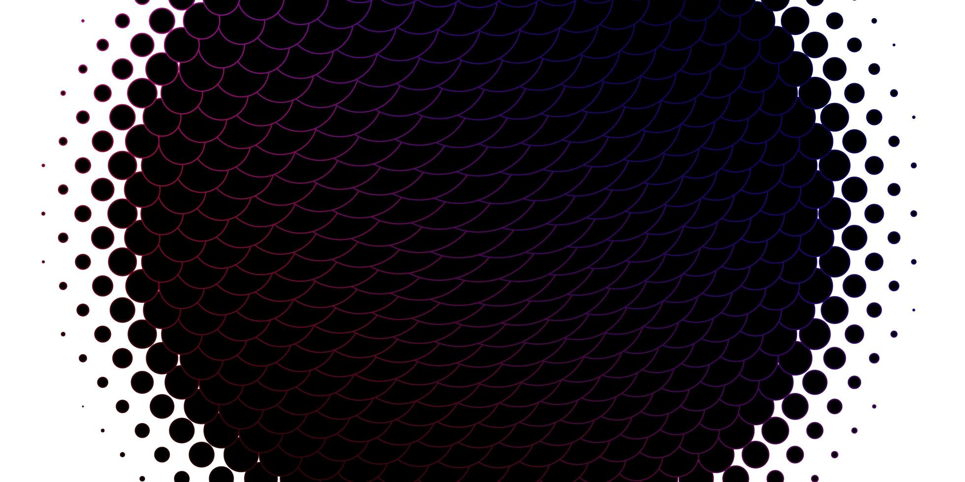 Light Blue Red vector background with bubbles Colorful illustration with gradient dots in nature style New template for a brand book