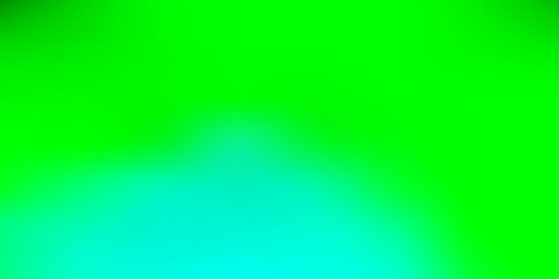 Light green vector abstract blur background