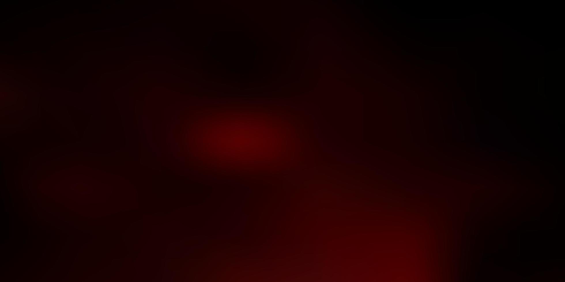 Dark orange vector gradient blur template